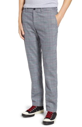 Men's Original Penguin P55 Plaid Slim Fit Pants