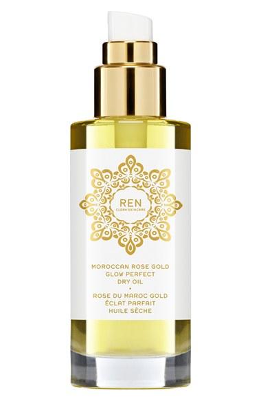 Space. Nk. Apothecary Ren Moroccan Rose Gold Glow Perfect Dry Oil