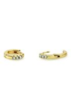 Women's Kris Nations Tiny Pave Hoops