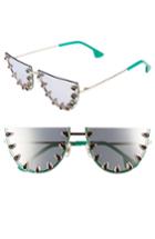Women's Alice + Olivia Palm Canyon 63mm Watermelon Special Fit Half Rim Sunglasses -