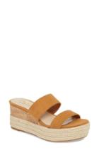 Women's Callisto Foundation Platform Slide Sandal M - Brown
