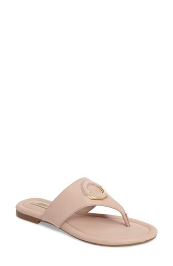 Women's Louise Et Cie Adana Flip Flop .5 M - Beige