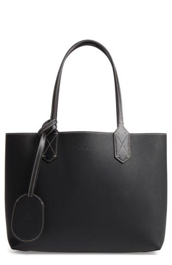 Gucci Small Turnaround Reversible Leather Tote - None