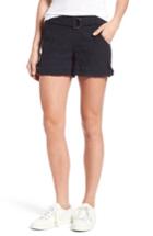 Women's Wit & Wisdom D-ring Belted Shorts - Blue