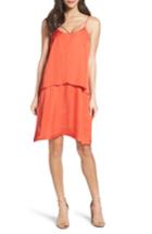 Women's 19 Cooper Washed Satin Shift Dress - Red