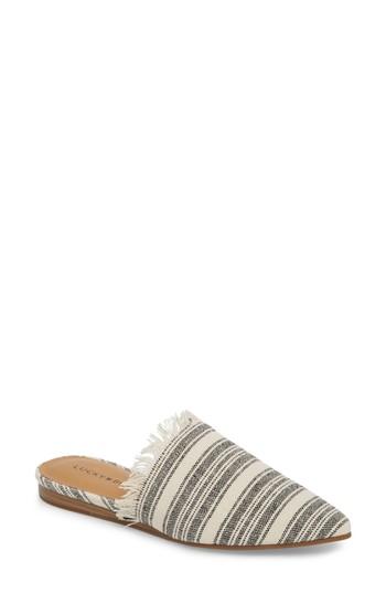 Women's Lucky Brand Bapsee Mule .5 M - Black