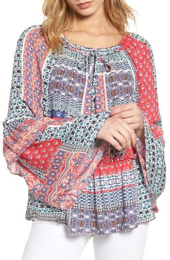 Women's Parker Janis Bell Sleeve Top - Blue