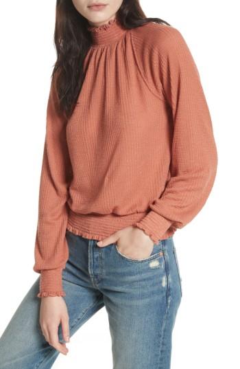 Women's Free People Boulevard Mock Neck Top