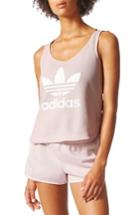 Women's Adidas Originals Loose Crop Tank - Pink