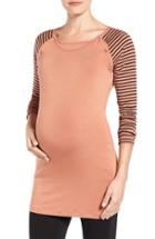 Women's Lab40 'ryan' Maternity/nursing Top - Metallic
