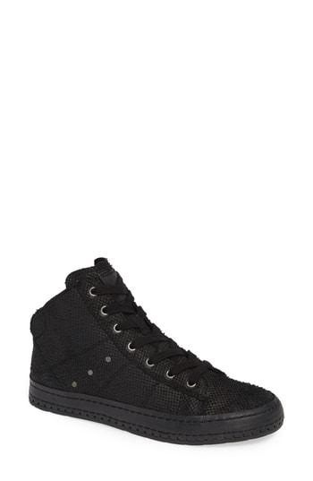 Women's Otbt Round Trip High Top Sneaker M - Black