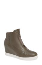 Women's Linea Paolo Filipa Wedge Sneaker .5 M - Grey