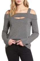 Women's Bailey 44 Ground Swell Cold Shoulder Sweatshirt - Grey