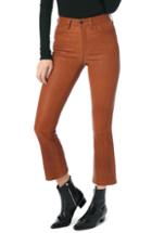 Women's Joe's High Waist Crop Bootcut Leather Pants