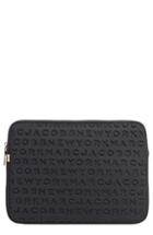 Marc Jacobs Logo Neoprene 13-inch Computer Case - Black
