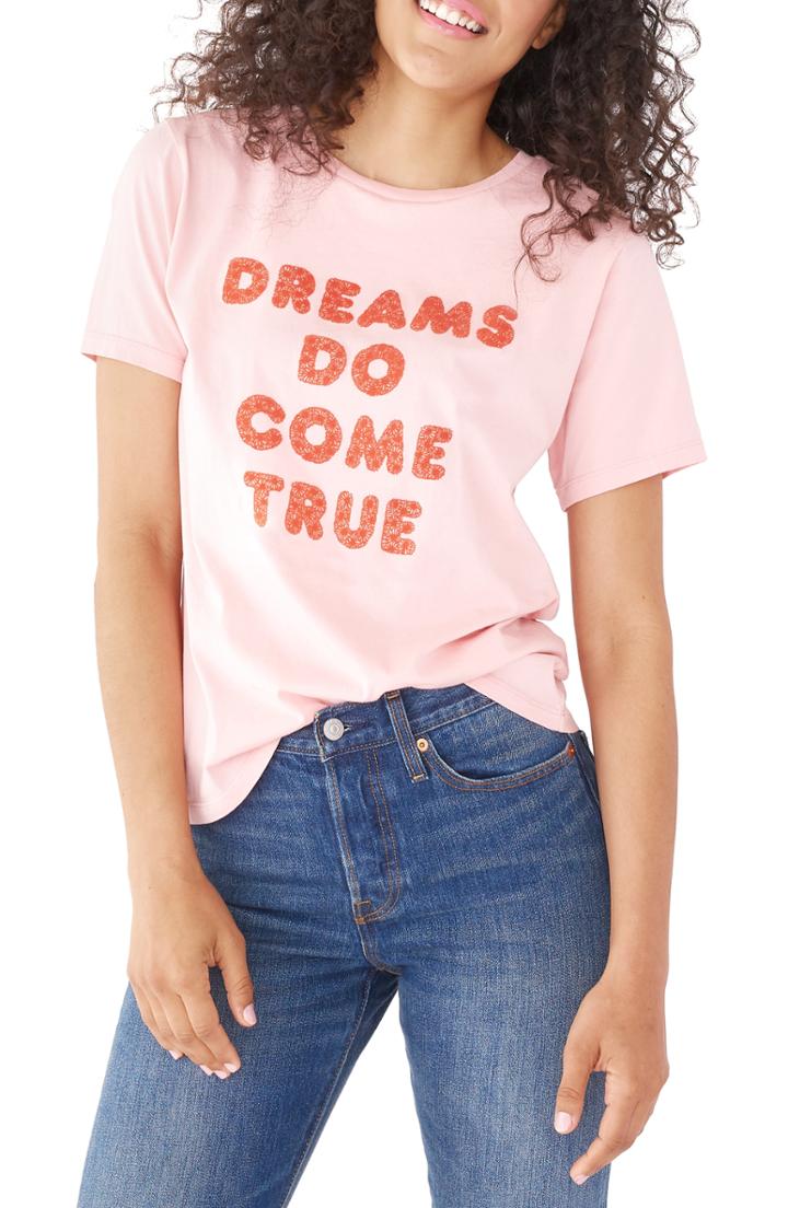 Women's Ban. Do Dreams Come True Classic Tee - Pink