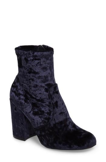 Women's Steve Madden Gaze Bootie .5 M - Blue