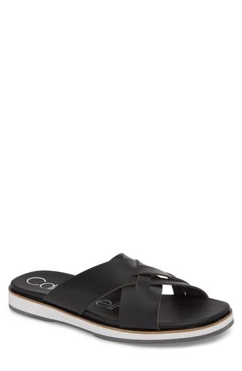 Men's Calvin Klein Dagan Slide Sandal M - Black
