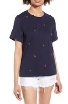 Women's Currently In Love Cherry Tee - Blue