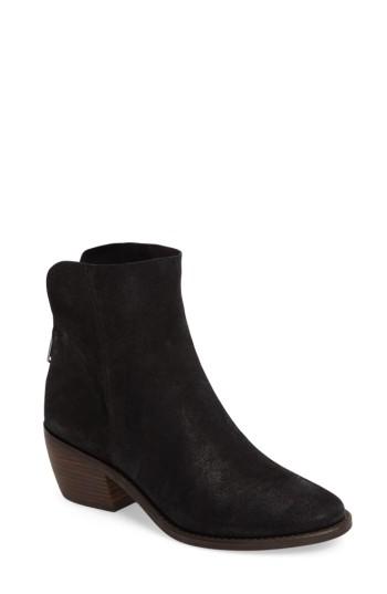 Women's Lucky Brand Kaiya Pointy Toe Bootie .5 M - Black