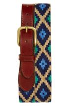 Men's Smathers & Branson 'gaucho' Needlepoint Belt