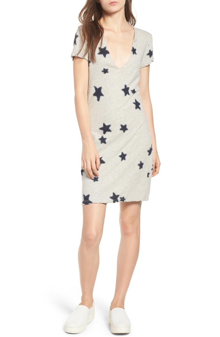 Women's Pam & Gela Star Print Dress - Grey