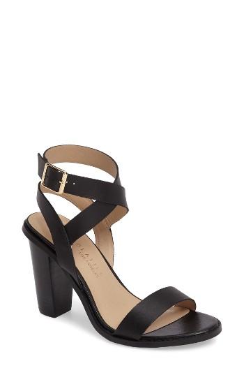 Women's Very Volatile Poshy Ankle Wrap Sandal B - Black