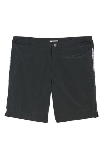 Men's Boto 'aruba - Island' Tailored Fit 8.5 Inch Board Shorts - Black