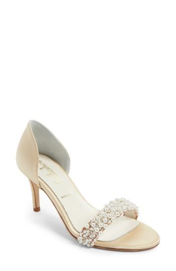 Women's Something Bleu Cappy D'orsay Sandal M - Beige