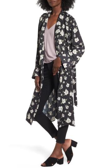 Women's L'academie The Robe Duster - Black