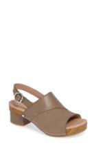 Women's Dansko Madalyn Slingback Sandal .5-6us / 36eu M - Grey