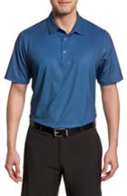 Men's Cutter & Buck Harbor Print Drytec Moisture Wicking Polo, Size - Blue