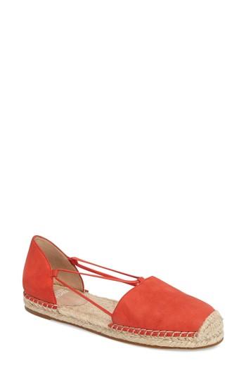 Women's Eileen Fisher Lee Espadrille Flat M - Red