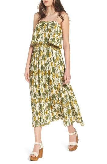 Women's Leith Pleated Midi Dress - Ivory