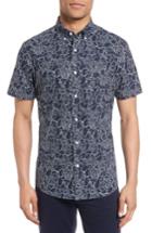 Men's Nordstrom Men's Shop Slim Fit Rose Sport Shirt