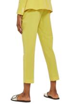 Women's Topshop Cropped Suit Trousers Us (fits Like 0-2) - Yellow