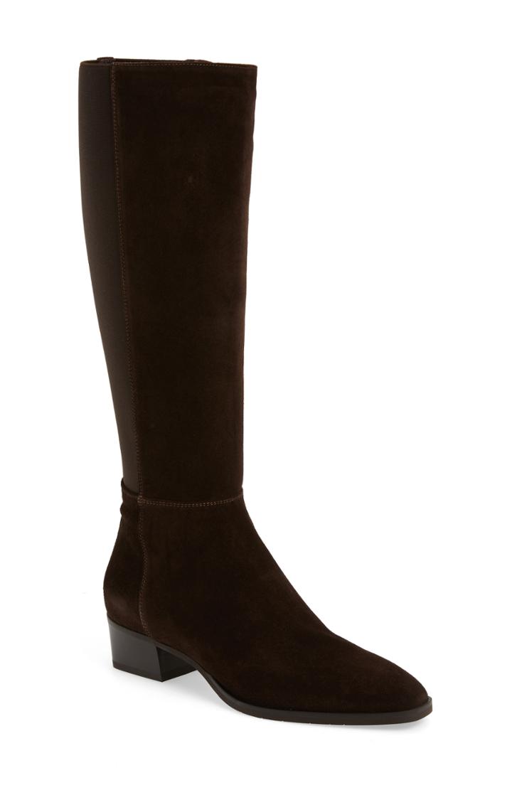 Women's Aquatalia Finola Weatherproof Stretch Back Boot M - Brown