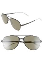 Men's Carrera Eyewear '114/s' 55mm Sunglasses - Matte Black/ Brown