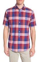 Men's Rodd & Gunn Knighton Fit Sport Shirt, Size Medium - Red
