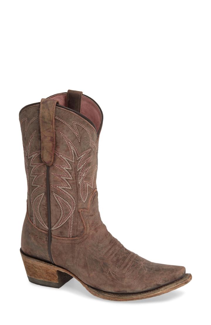 Women's Lane Boots Dirt Road Dreamer Western Boot .5 M - Brown