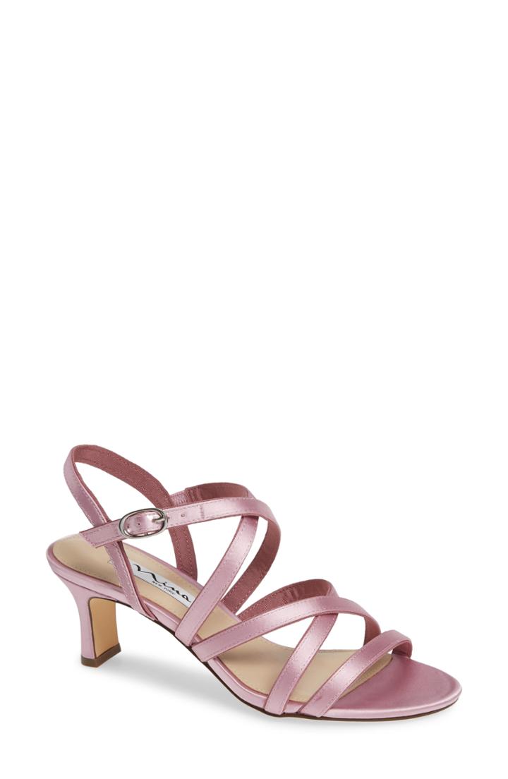 Women's Nina Genaya Strappy Evening Sandal .5 M - Purple