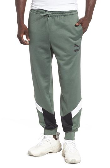 Men's Puma Mcs Track Pants - Green