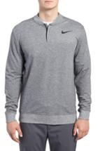 Men's Nike Tw Dry Long Sleeve Polo Shirt - Grey