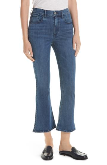 Women's 3x1 Nyc Crop Bootcut Jeans - Blue