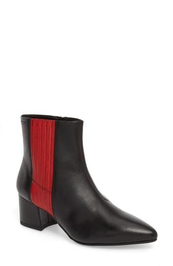 Women's Vagabond Mya Side Stripe Bootie Us / 36eu - Black
