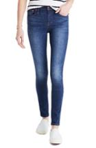 Women's Madewell High Waist Skinny Jeans - Blue