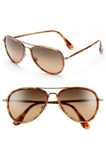 Women's Maui Jim Honomanu 57mm Polarizedplus2 Sunglasses - Antique Gold