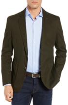 Men's Flynt Draper Regular Fit Soft Stretch Cotton Sport Coat - Green