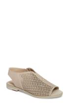 Women's Kelsi Dagger Brooklyn Seneca Perforated Sandal .5 M - Beige