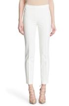 Women's Akris Punto 'franca' Techno Cotton Blend Ankle Pants - Ivory
